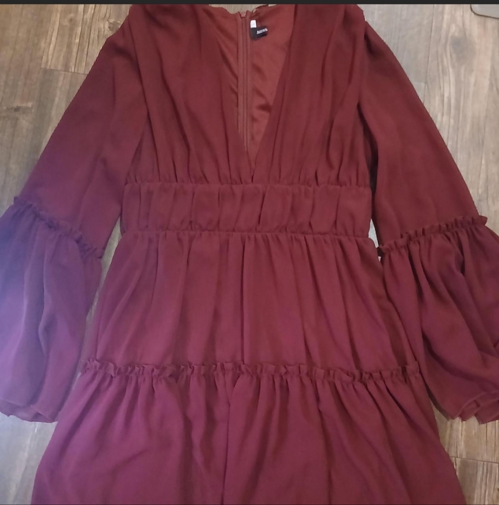 Maroon Dress